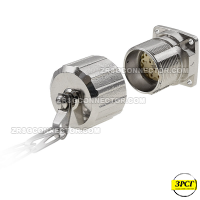 Разъем блочный M23 гнездо/мама, 12pin